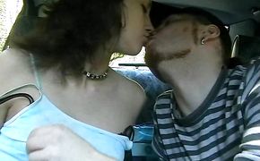 Breathtaking brunette woman Tanya had sex with her pal and got a facial cumshot in the end