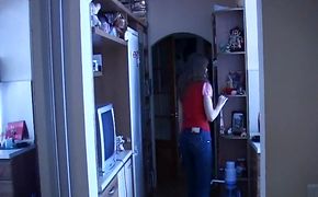 Aroused girlie enjoys riding a massive and hard boner