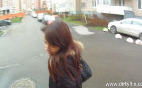 Dishy hottie Dania is always in the mood to suck a huge prick