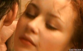 Playful redhead lady got down and dirty with stud and enjoyed it a lot