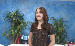 Mesmerizing Izzi Ryder got fucked from the back and then buddy cummed all over her tits