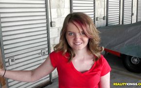 Savory gf Cassy impales her meaty taco on a hot wang