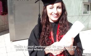 Cheerful Kerry Raven yearns for giant cock to suck