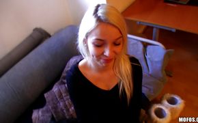 Adorable babe Karol Lilien beauty has all of her holes thoroughly fucked