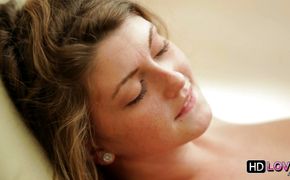 Classy Staci Silverstone gives a messy drooling blowjob