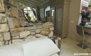 Pungent bombshell Ashley Adams's juice poon tang got a thorough licking and fucking