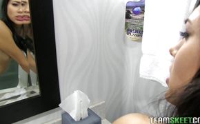 Dude puts out a fire in her burning honey pot by hardcore fuck