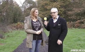 Lustful chick Tamara gets distracted by a swollen donga