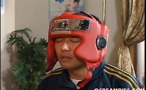 Stupefying asian teen sweetheart Aya Fujii enjoys having her tight fanny drilled by buddy